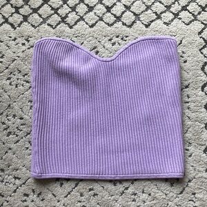 H&M Mini Crop top | Purple Top